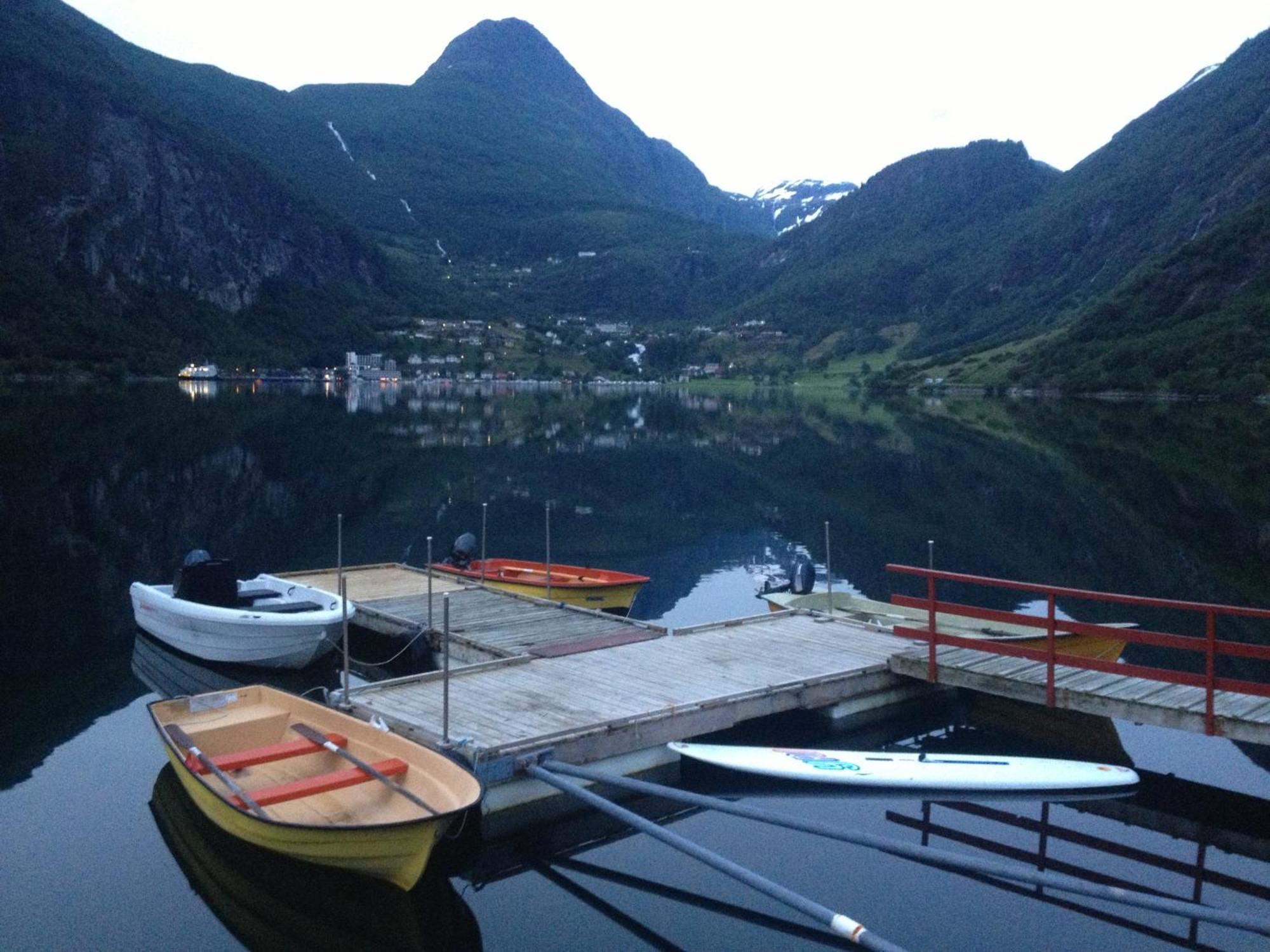 Fjorden Campinghytter Geiranger Exterior photo